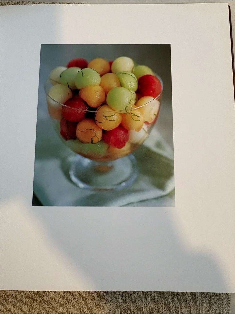 Williams-Sonoma Fruit Dessert Cookbook - Brown & Gold Cover